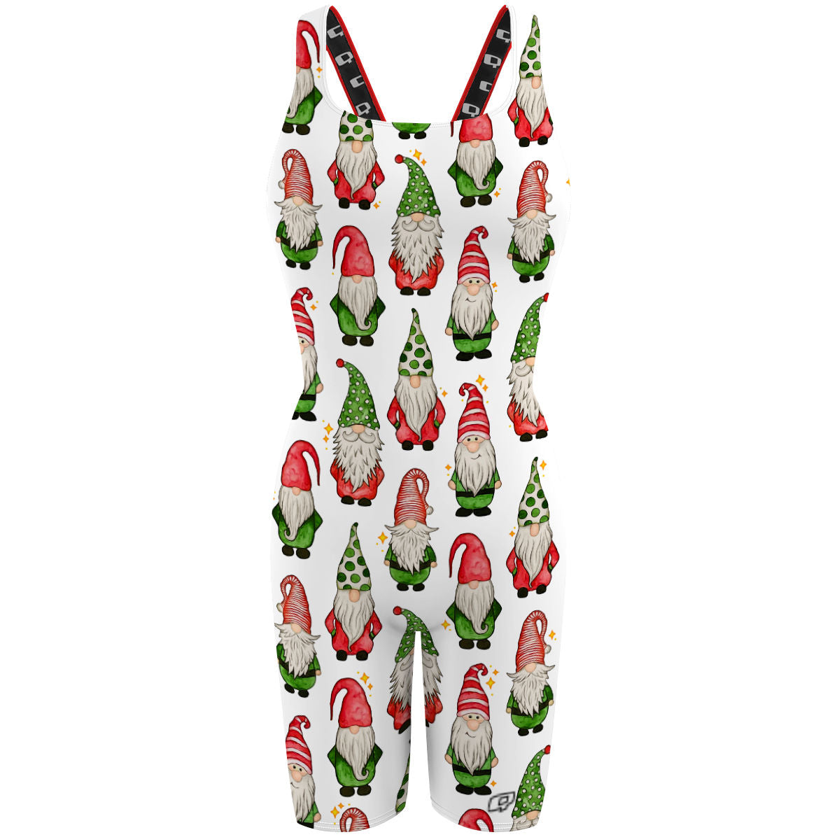 Xmas Gnomes - Classic Strap Long Knee Women Jammer