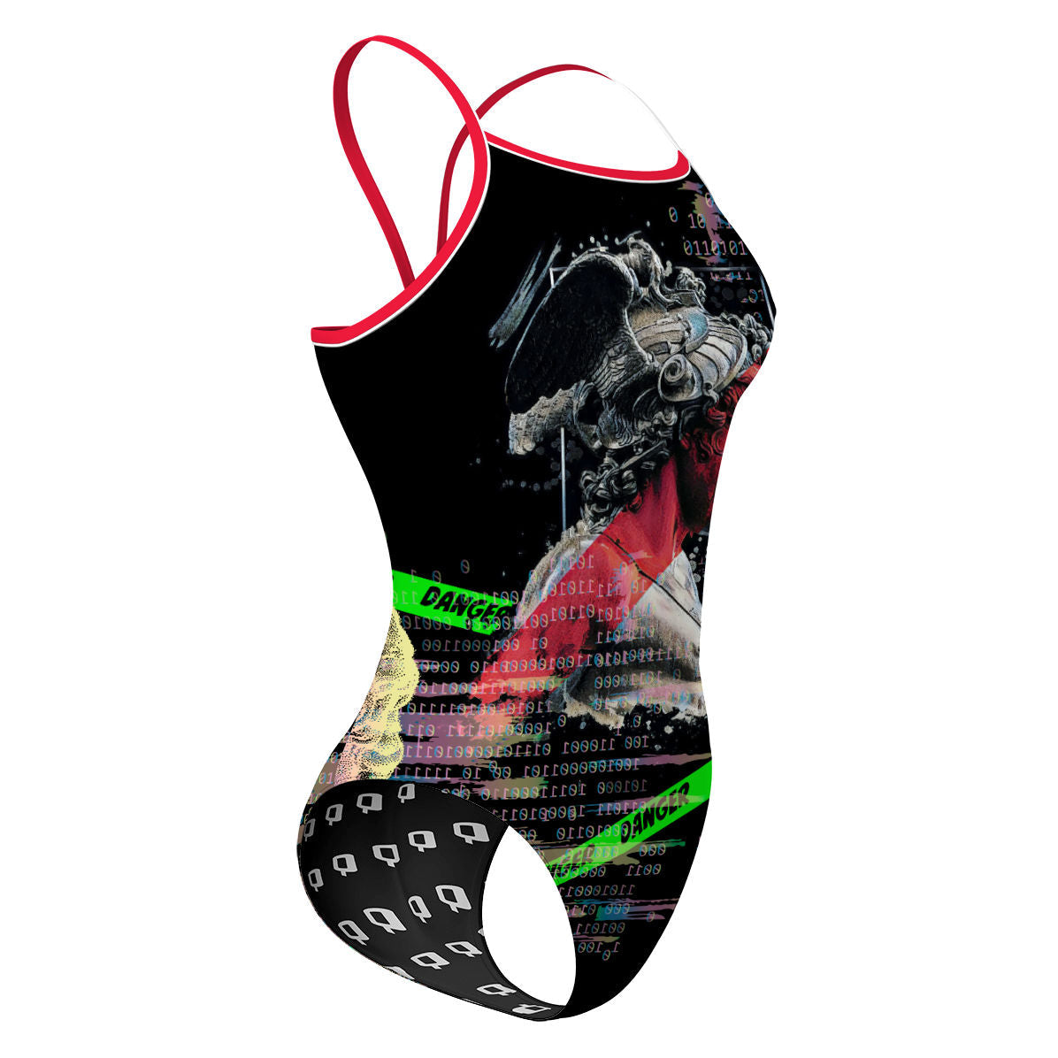 Cyber Davide - Sunback Tank Swimsuit