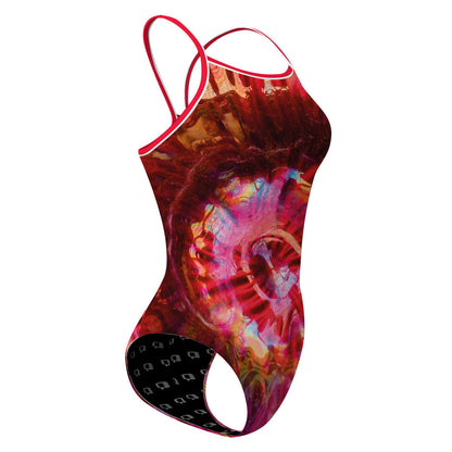 Spring Ripple - Skinny Strap Swimsuit