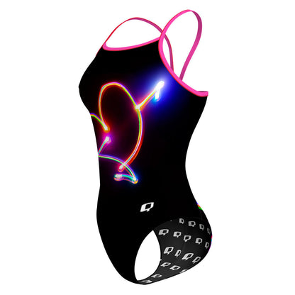 Neon Lovers - Sunback Tank Swimsuit