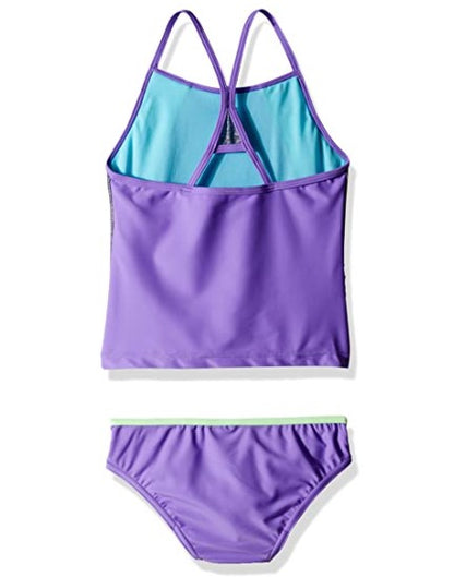 Traje para niña Heather Splice Tankini Speedo Stock