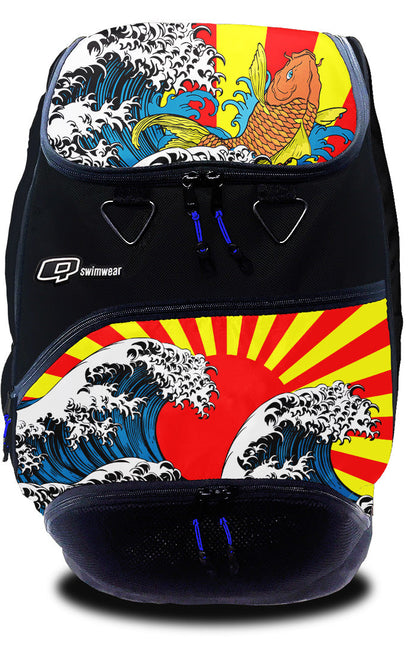 Rising Koi Back Pack