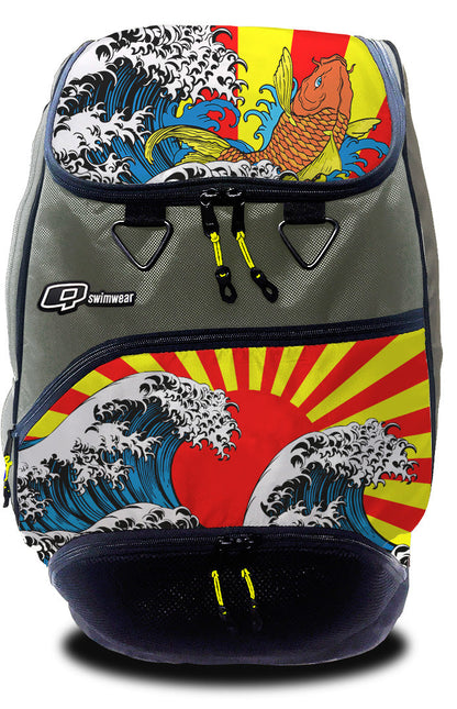 Rising Koi Back Pack