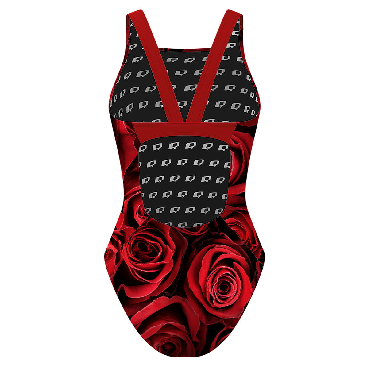 Red Roses - Classic Strap Swimsuit