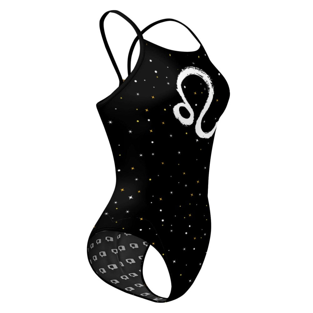 Leo Skinny Strap Swimsuit