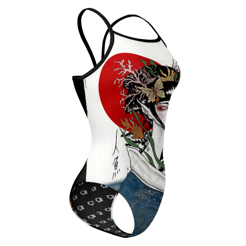 Mermaid In Japan - Sunback Tank
