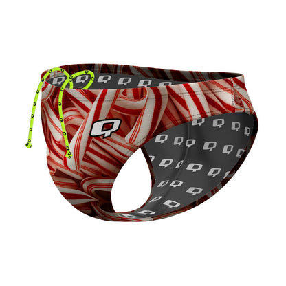 Candy Cane Waterpolo Brief