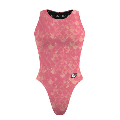 Mighty Mermaid - Women's Waterpolo Swimsuit Cheeky Cut