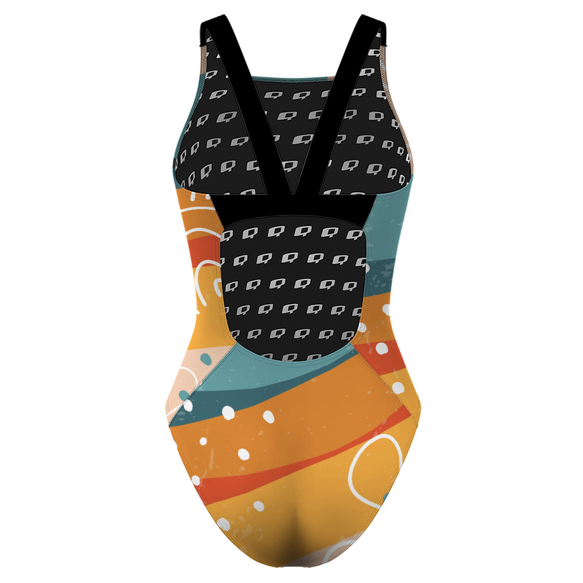 Sunset Stripes - Classic Strap Swimsuit
