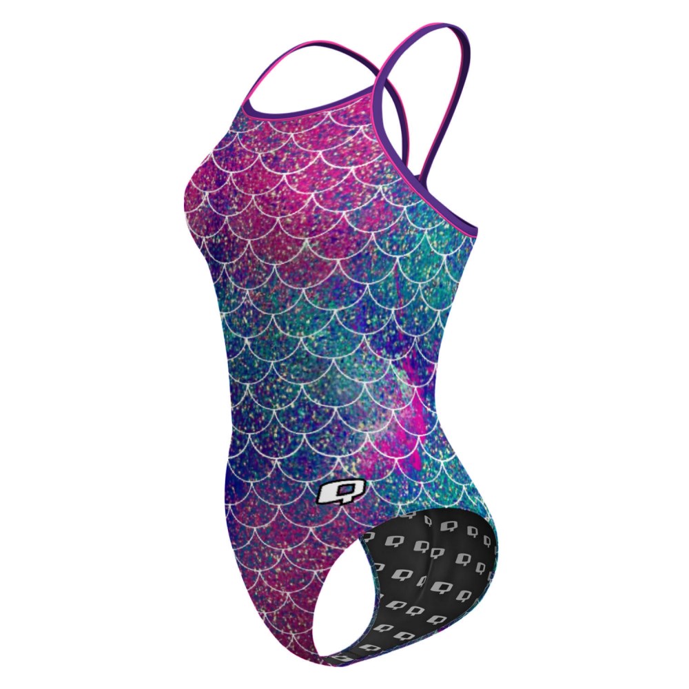 Mermaid Scales - Skinny Strap