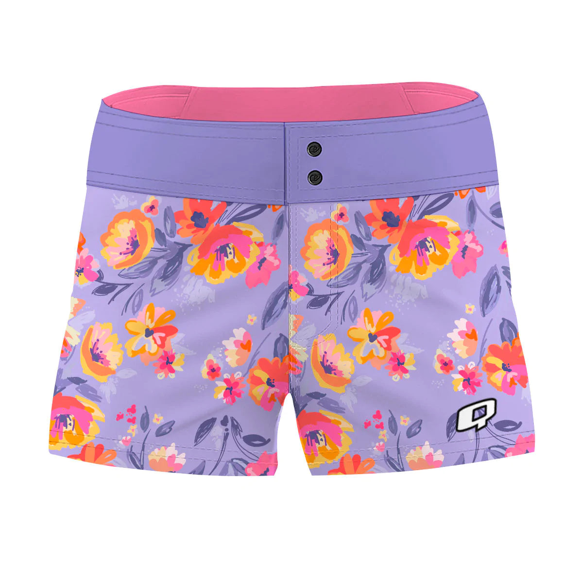 Lavendula Flowers - Women Board Shorts