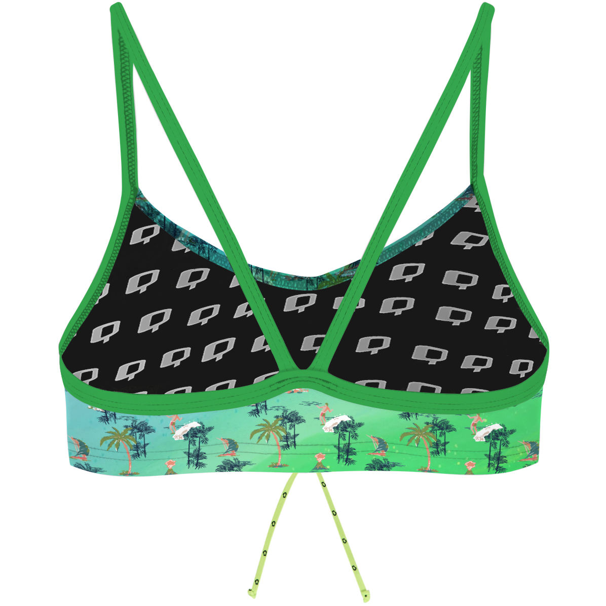 Mahalo - Bandeau Bikini Top