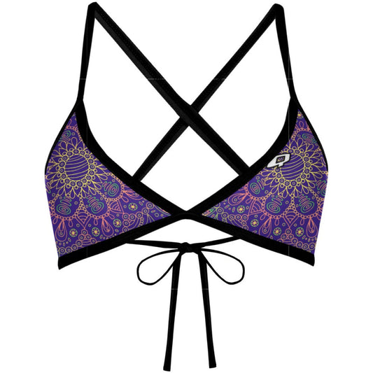 Purple Mandala - Tieback Top