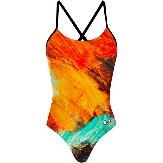 Amber - Tieback One Piece Swimsuit