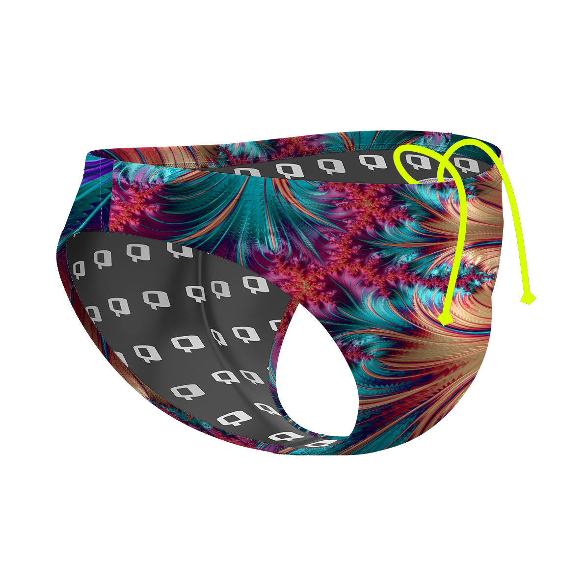 Fibonacci Feathers - Waterpolo Brief