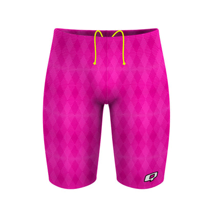 Hot Pink Plaid - Jammer Swimsuit