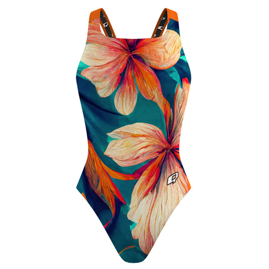 Wild Flowers - Classic Strap Swimsuit