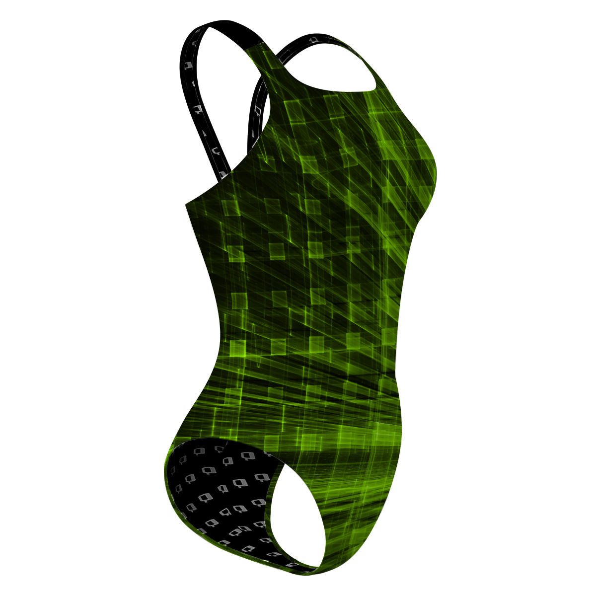 Chlorophyll Lazer - Classic Strap Swimsuit