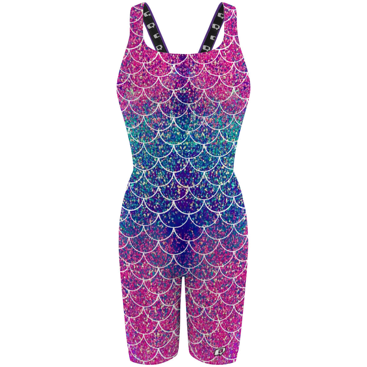 Mermaid Scales - Classic Strap Long Knee Women Jammer