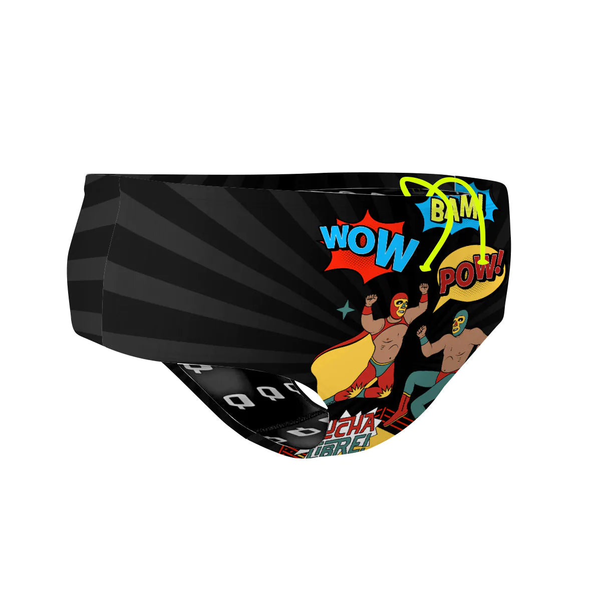 Mexican Wrestlers Fight - Classic Brief Swimsuit