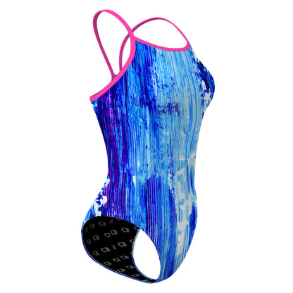 Spring Rain Skinny Strap Swimsuit