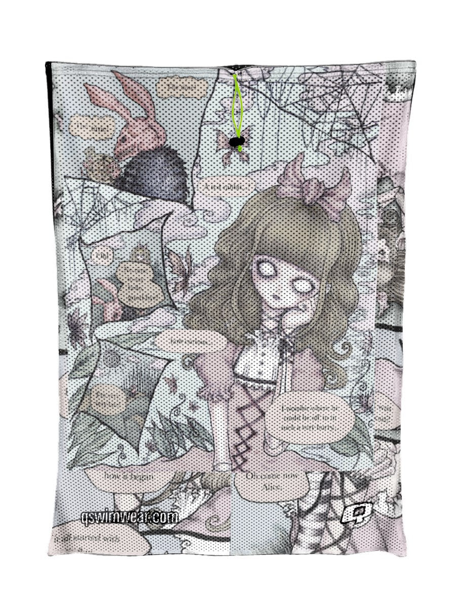 Creepy Little Alice Mesh Bag