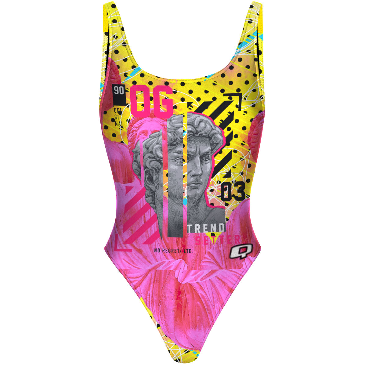 Trend Setter - High Hip One Piece Swimsuit