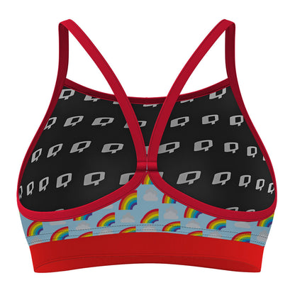 Head In The Clouds Classic Sports Bikini Top