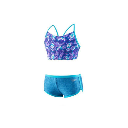 Traje de baño para niña High Neck Camikini Boyshort Speedo Stock