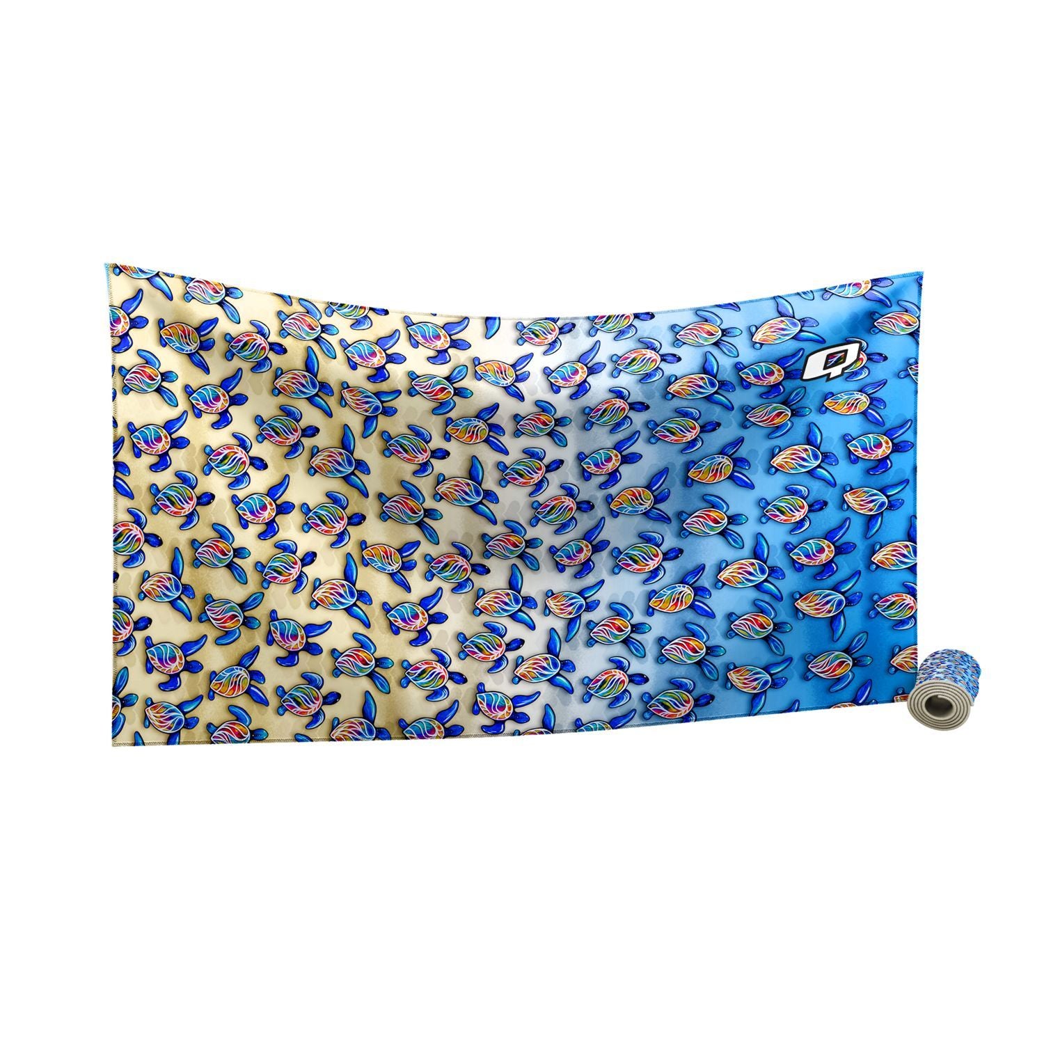 Turtle Trot Quick Dry Towel
