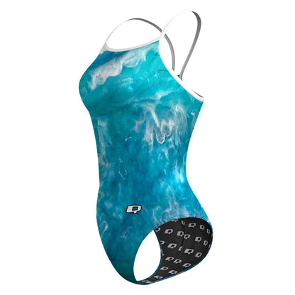 Ocean Topo Skinny Strap
