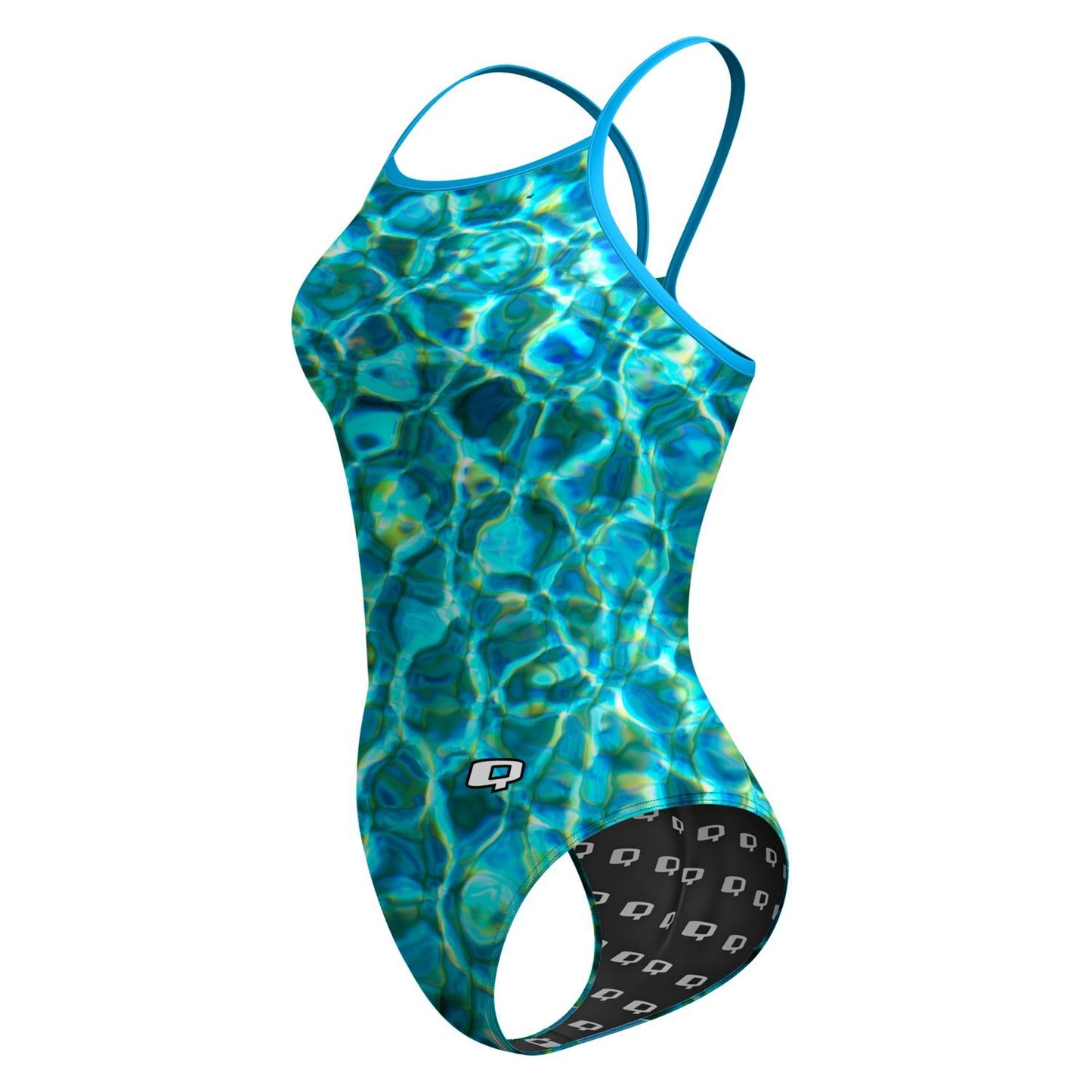 Pool Camo Skinny Strap