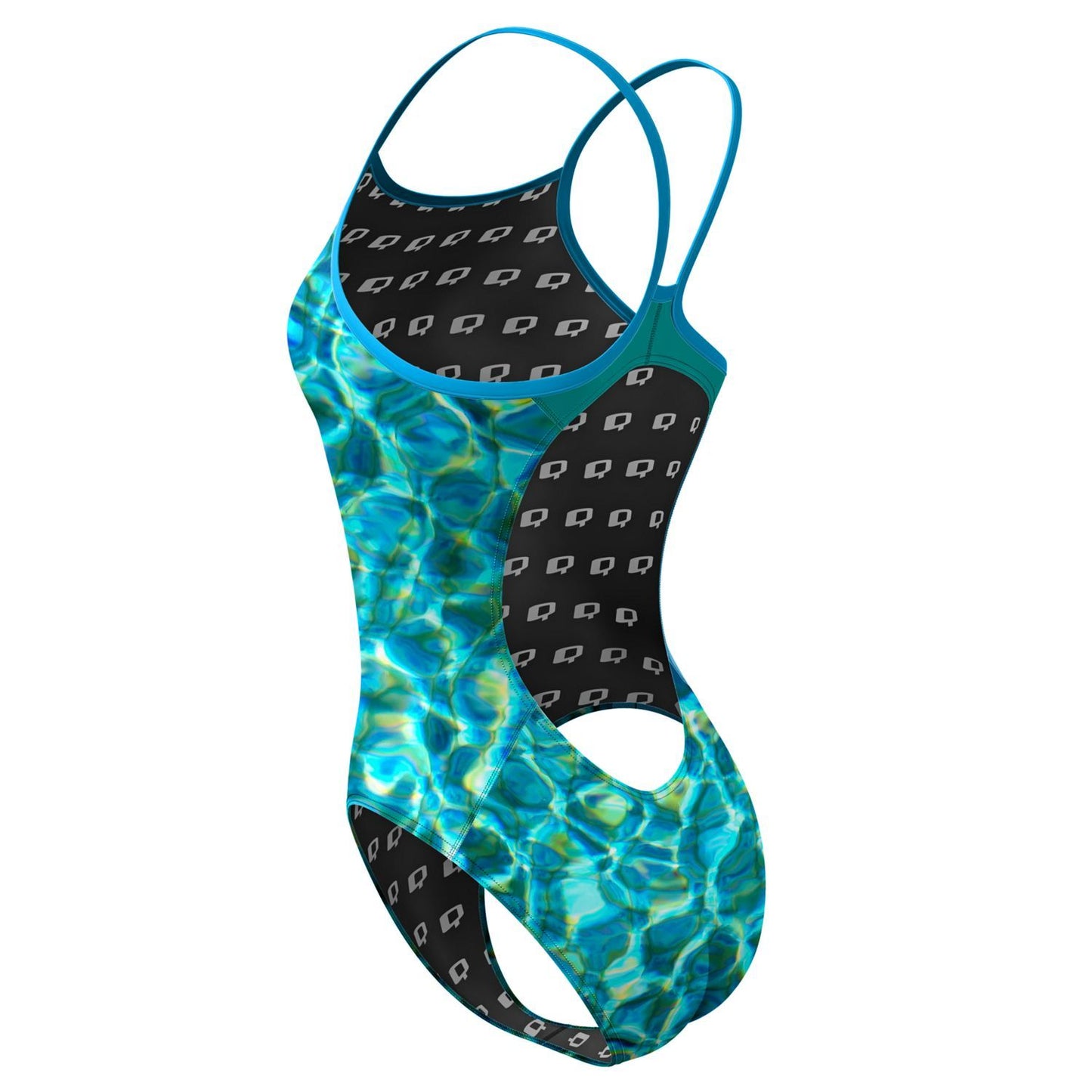 Pool Camo Skinny Strap